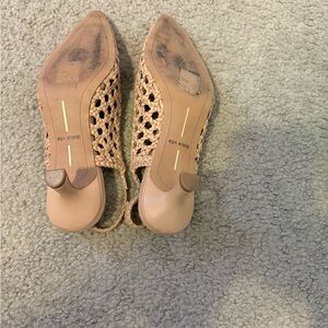 Dolce Vita Tan Woven cutie shoes